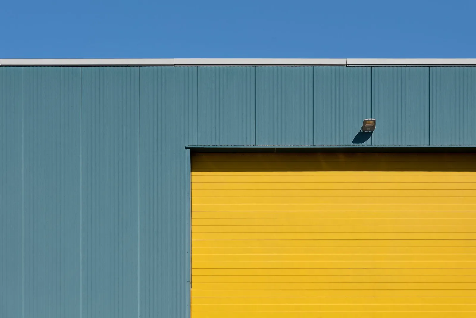 Modern industrial warehouse property