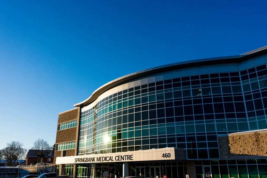 Modern medical office building
